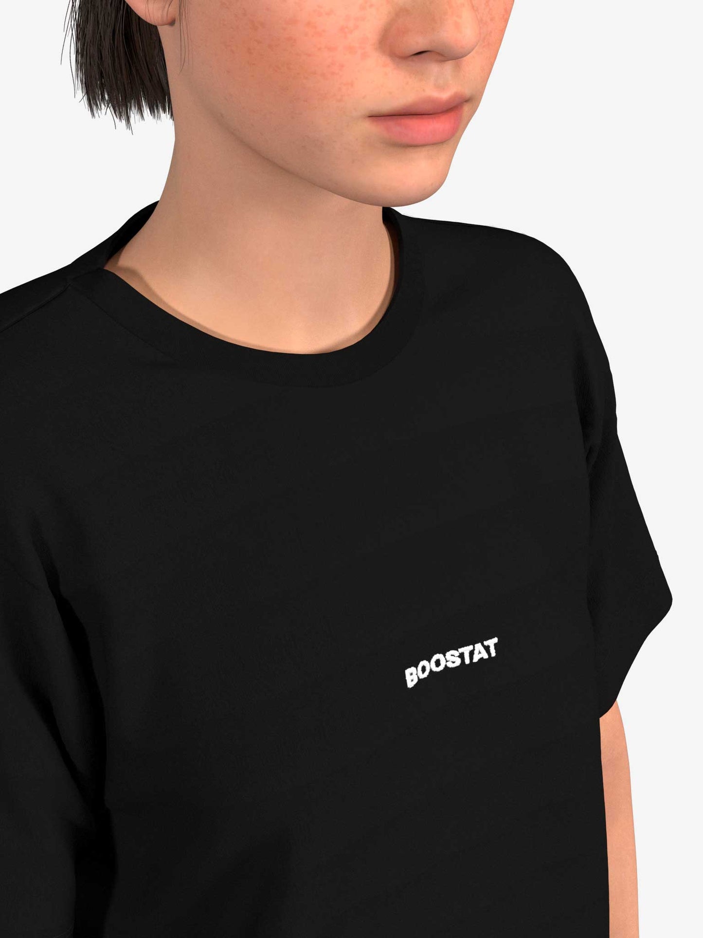 T-shirt, Logo, Black